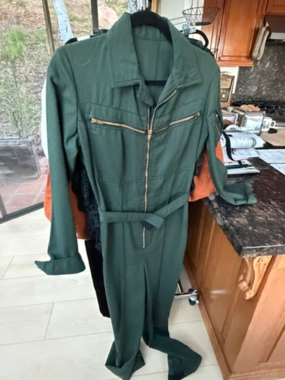 Hunter Green Jumpsuit